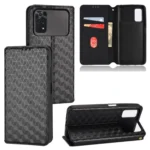 Cubic Grid Texture Flip Leather Phone Case, For Xiaomi Poco M4 Pro 4G, For Xiaomi Black Shark 4