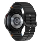 xDfind Wavy Grain Stitched Colorful Buckle Silicone Watch Band - Image 7