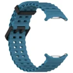 xDfind Ocean Hole Dual Buckle Silicone Watch Band - Image 10