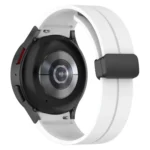 xDfind Fold Magnetic Black Buckle Silicone Watch Band - Image 4