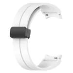 xDfind Fold Magnetic Black Buckle Silicone Watch Band - Image 6