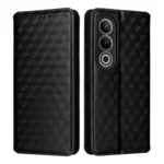 Cubic Grid Texture Flip Leather Phone Case, For OnePlus Nord CE4, For OnePlus 12R / Ace 3, For OnePlus 12 - Image 2