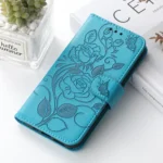 Rose Butterfly Embossed Leather Phone Case, For Xiaomi Poco C61 4G Global, For Xiaomi 13T / 13T Pro - Image 6