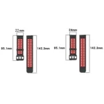 Ocean Dual Pin Buckle Silicone Watch Band - Image 5