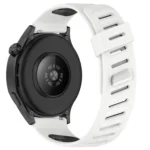 Slanted Hole Two Color Silicone Watch Band - Image 7