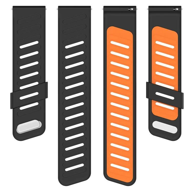 EDA0079408_B5.webp Slanted Hole Two Color Silicone Watch Band - Image 6