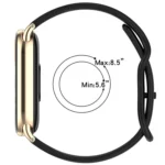 Butterfly Buckle Silicone Watch Band - Image 4