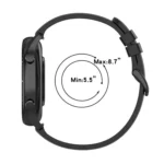 Round Tail Silicone Watch Band - Image 4