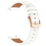 Square Leather Rose Gold Buckle Watch Band - Image 4