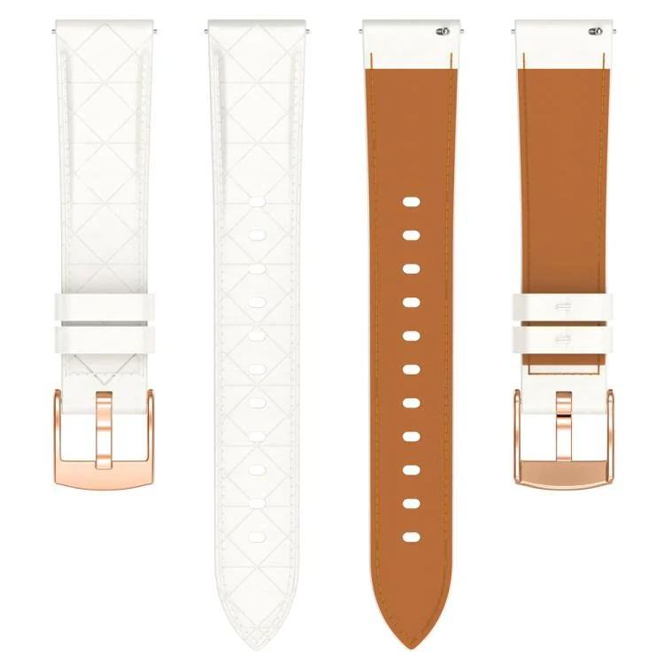EDA007943001A_2.webp Square Leather Rose Gold Buckle Watch Band - Image 5
