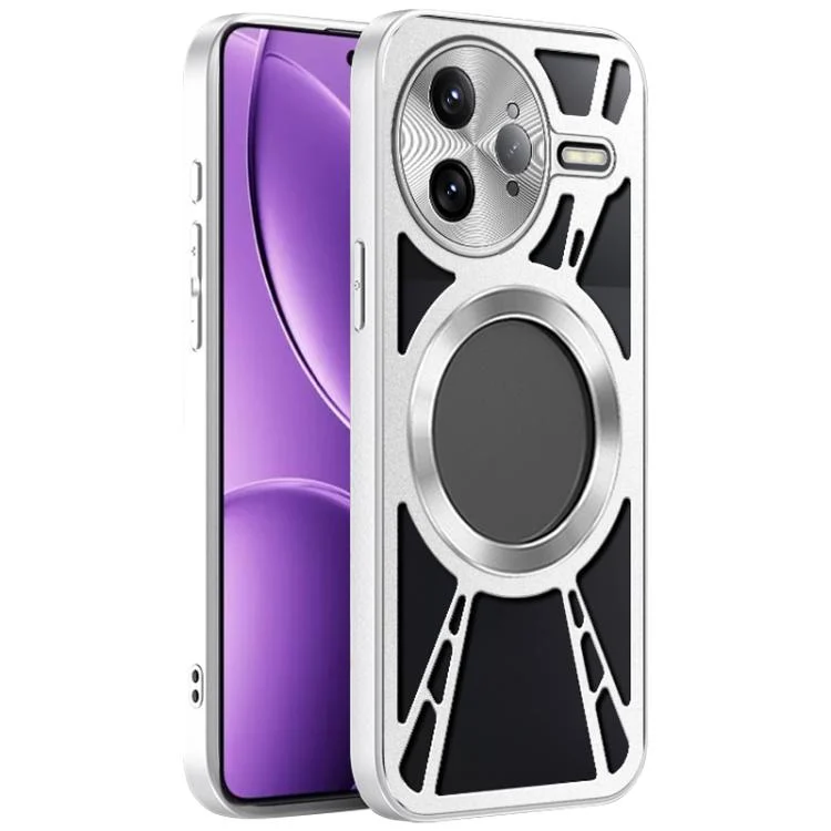 EDA007943602A.webp Silicone Cooling Hollow Metal MagSafe Phone Case, For Xiaomi K80 Pro, For Redmi K80 - Image 1