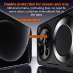 Silicone Cooling Hollow Metal MagSafe Phone Case, For Xiaomi K80 Pro, For Redmi K80 - Image 3