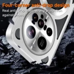 Silicone Cooling Hollow Metal MagSafe Phone Case, For Xiaomi K80 Pro, For Redmi K80 - Image 4