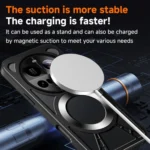 Silicone Cooling Hollow Metal MagSafe Phone Case, For Xiaomi K80 Pro, For Redmi K80 - Image 8