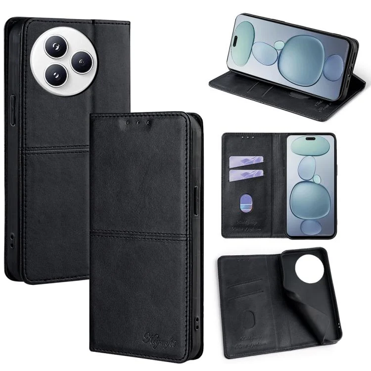 Cow Texture Magnetic Leather Phone Case, For Xiaomi Civi 5 Pro 5G, For Xiaomi 15 Ultra