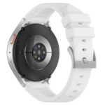 Flat Head Solid Color Steel Buckle Silicone Watch Band - Image 5