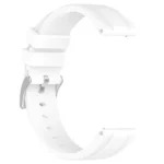 Flat Head Solid Color Steel Buckle Silicone Watch Band - Image 6