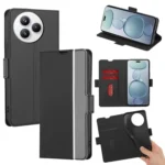 Twill Texture Side Button Leather Phone Case, For Xiaomi Civi 5 Pro 5G, For Xiaomi 15 Ultra