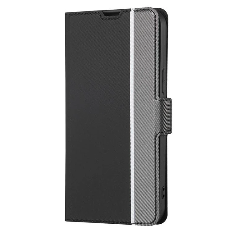 EDA007949002A_1.webp Twill Texture Side Button Leather Phone Case, For Xiaomi Civi 5 Pro 5G, For Xiaomi 15 Ultra - Image 2