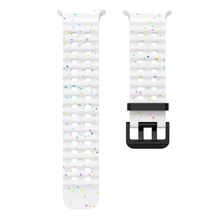 EDA007950501A_4.webp Dual Buckle Colorful Dots Silicone Watch Band - Image 7
