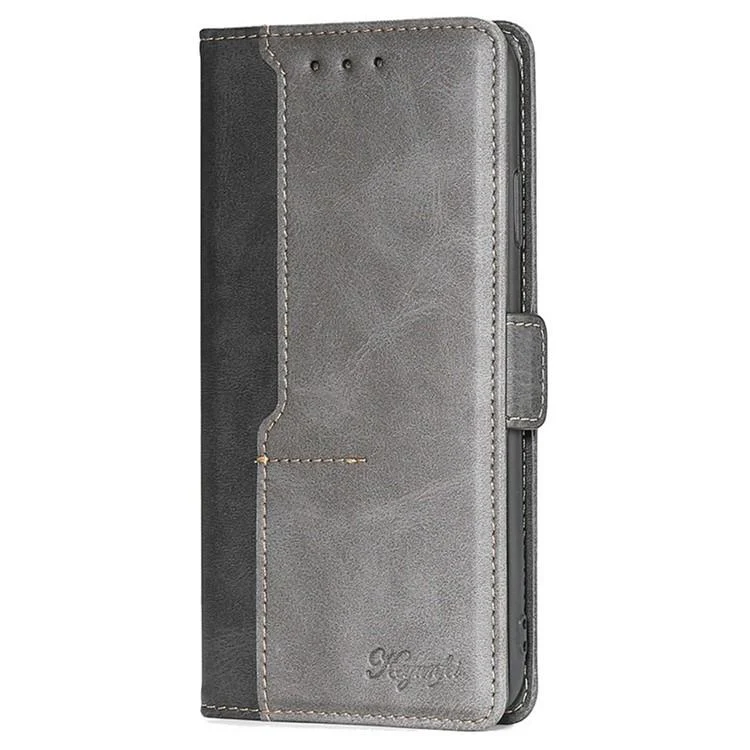 EDA007952502A_1.webp Contrast Color Side Buckle Leather Phone Case, For Xiaomi Civi 5 Pro 5G, For Xiaomi 15 Ultra - Image 2