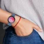 xDfind  Flat Head Groove Folding Black Buckle Silicone Watch Band - Image 4