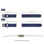 xDfind Pure Color Silicone Watch Band - Image 3