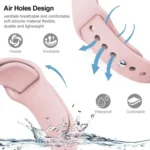 xDfind Pure Color Silicone Watch Band - Image 4