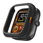 Diamond Half Coverage Hollow PC Watch Protective Case