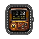 Diamond Half Coverage Hollow PC Watch Protective Case - Image 6