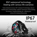 H77 1.43 inch AMOLED Screen Health & Fitness Smart Watch IP67 Waterproof Support BT Call - Image 12