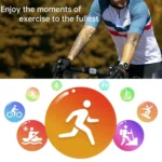 H77 1.43 inch AMOLED Screen Health & Fitness Smart Watch IP67 Waterproof Support BT Call - Image 13