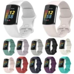 For Fitbit Charge 6 / 5 xDfind Silicone Watch Band - Image 2