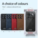 SULADA Shockproof TPU Hybrid Handmade Leather Phone Case, For Xiaomi 15 Ultra - Image 7