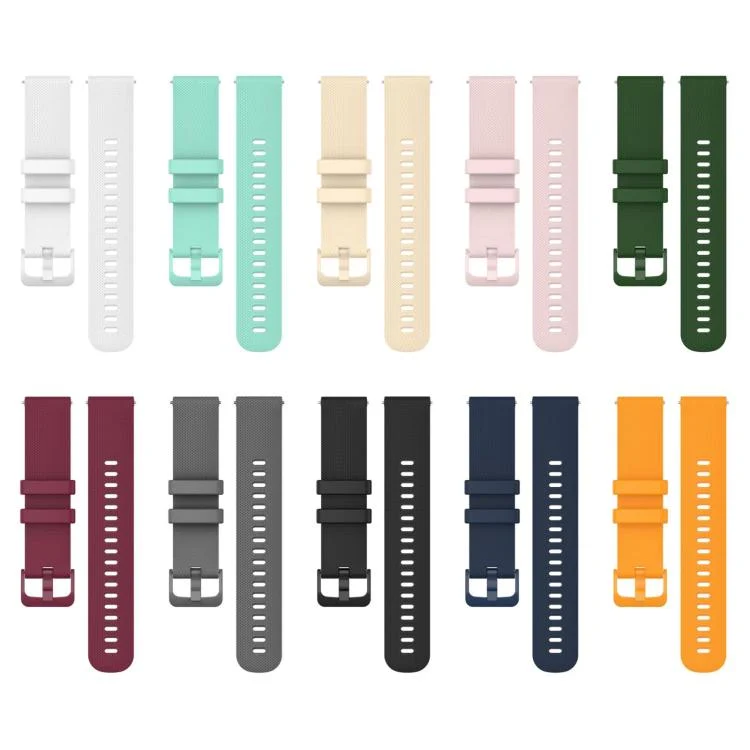 EDA0079760_B3.webp xDfind Small Plaid Solid Color Silicone Watch Band - Image 4