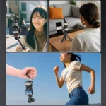 BRDRC Smartphone Teleprompter Stand Desktop Clamp Cold Shoe Extension Mount - Image 15