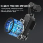 BRDRC Smartphone Teleprompter Stand Desktop Clamp Cold Shoe Extension Mount - Image 7