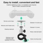 BRDRC Drone Remote Control Adapter Base Bicycle Holder - Image 12