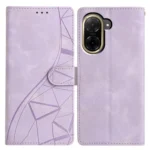 Triangles Embossed Leather Phone Case, For Redmi A5 4G 171.7mm, For Redmi Note 14 4G 164.84mm, For Redmi K80 / K80 Pro