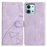 Triangles Embossed Leather Phone Case, For Redmi 15C 4G 171.5mm / Poco C85 4G, For Redmi 15C 4G EU / 15C 5G 173.1mm, For Redmi A5 4G 173.3mm