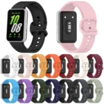 xDfind Solid Color Colorful Buckle Silicone Watch Band - Image 2