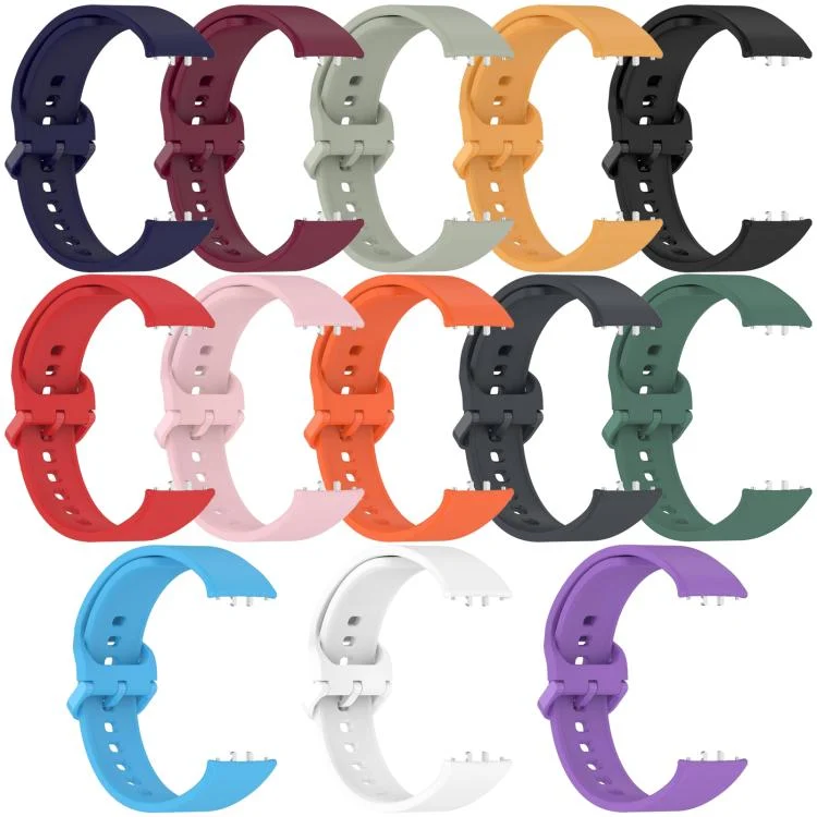 EDA0079827_B2.webp xDfind Solid Color Colorful Buckle Silicone Watch Band - Image 3