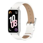 Mijobs Microfiber PU Leather Watch Band