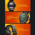 UNIWA DM300 4G Android Watch Phone, 1.43 inc Unisoc SL8541E Quad Core, Support Heart Rate / Blood Oxygen - Image 3