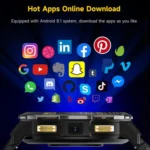 UNIWA DM300 4G Android Watch Phone, 1.43 inc Unisoc SL8541E Quad Core, Support Heart Rate / Blood Oxygen - Image 7