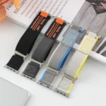 xDfind Double Section Metal Buckle Loop Nylon Braided Watch Band, For Apple Watch 42mm / 41mm / 40mm / 38mm - Image 5