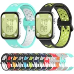 xDfind Two Color Silicone Sports Watch Band - Image 2
