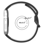 xDfind Two Color Silicone Sports Watch Band - Image 3