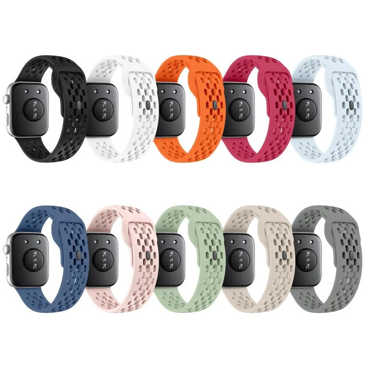 EDA0079888_B3.webp xDfind Mesh Reverse Buckle Silicone Watch Band - Image 4