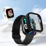 Tempered Film Integrated PC Watch Protective Case - Image 3
